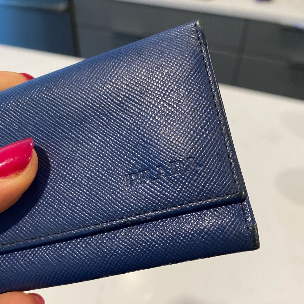 Authentic Prada key holder